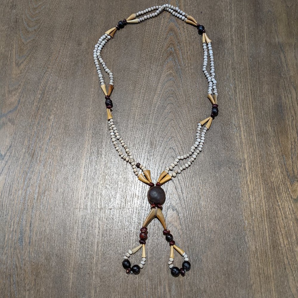 20" Beaded Unique Necklace